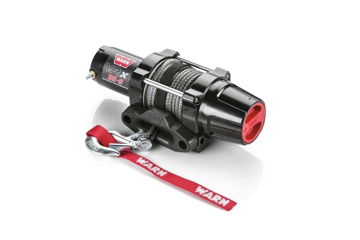 WARN VRX 35-S Powersports ATVs UTVs SXS Winch – 3,500 lb Capacity | Synthetic Rope