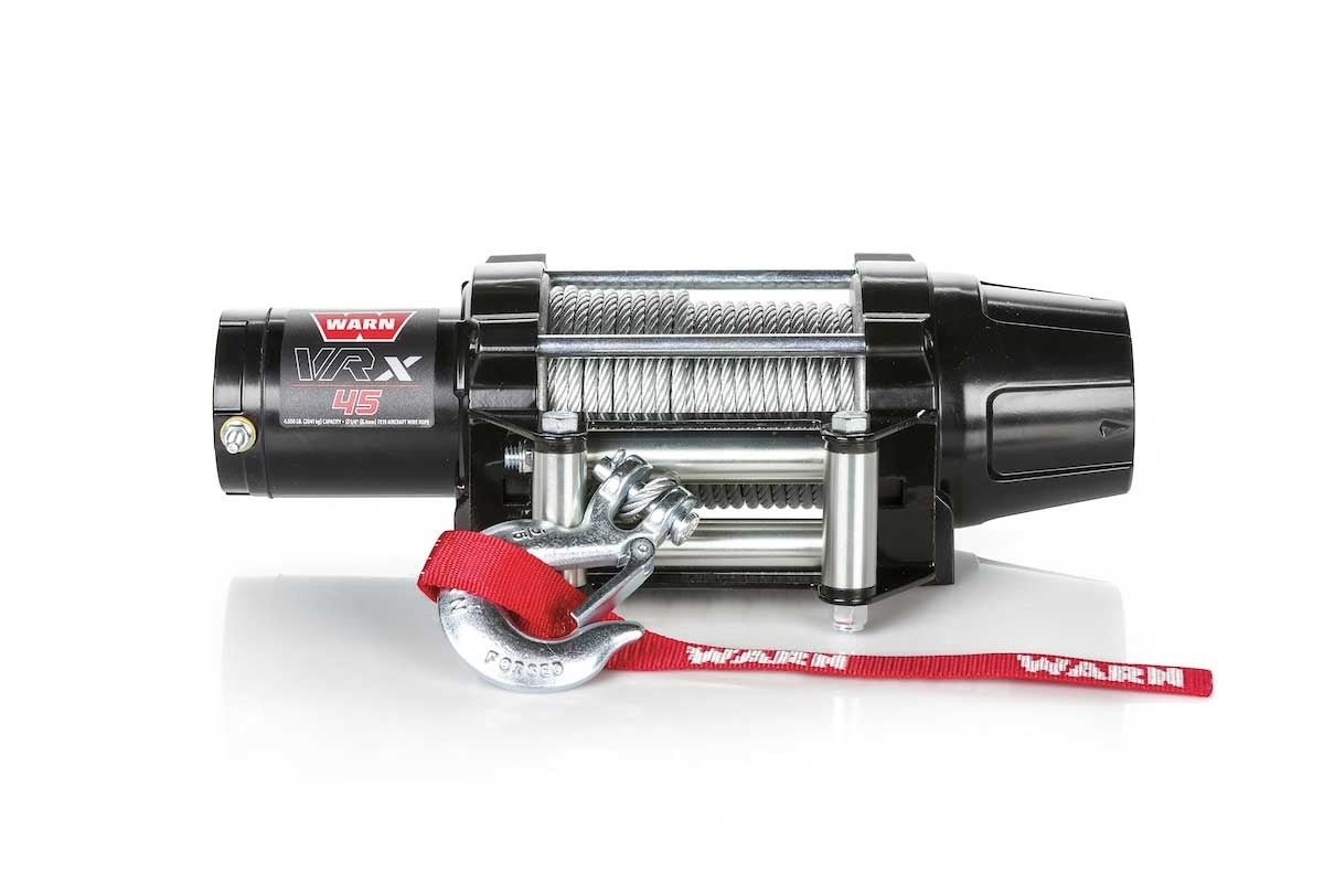 WARN VRX 45 Powersports UTV SXS Winch – 4,500 lb Capacity with Steel Rope