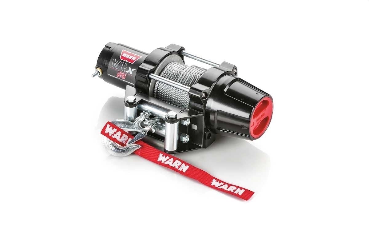 WARN VRX 25 Winch – 2,500 lb ATV UTV Powersports Winch with 50ft Steel Cable