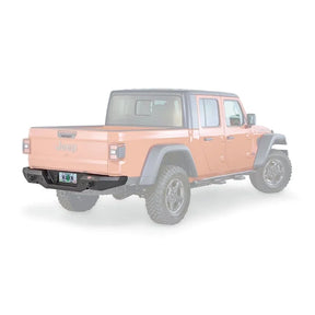 WARN Elite Rear High Clearance Bumper for 2020-2026 Jeep Gladiator JT