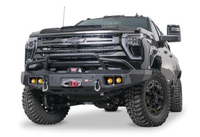 WARN Ascent Front Bumper | 2024+ Silverado 2500HD & 3500HD | Winch Ready