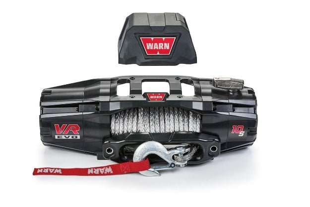 Warn VR EVO 10-S Electric Winch - 10,000 lbs. 90 ft. Synthetic Line - Recon Recovery