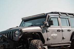 Attica 4x4 Frontier Series Light Mount Brackets for 2018-2025 Gladiator JT & Wrangler JL