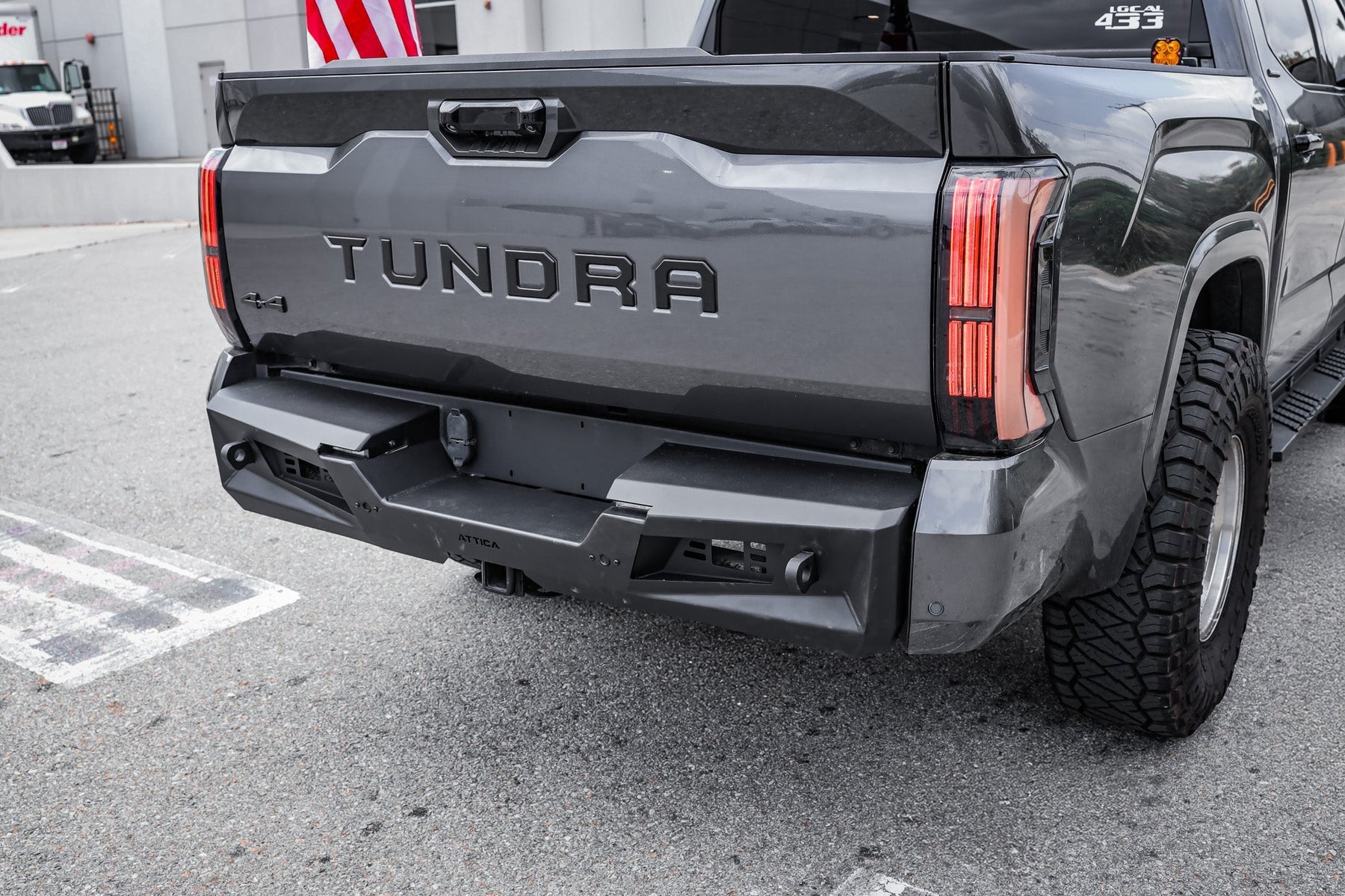 Attica 4x4 Apex Series Mid Rear Bumper for 2022-2026 Toyota Tundra