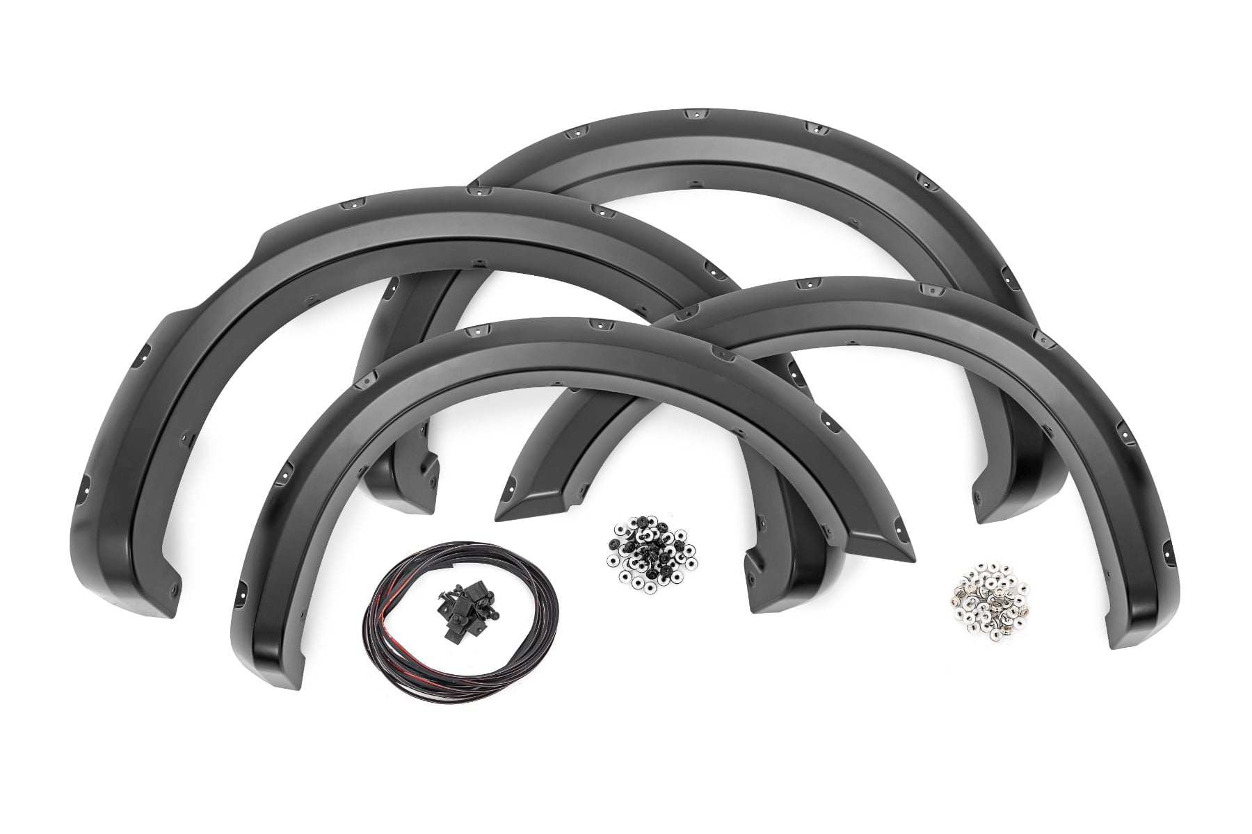 Rough Country Pocket Fender Flares for 2017-2024 Nissan Titan