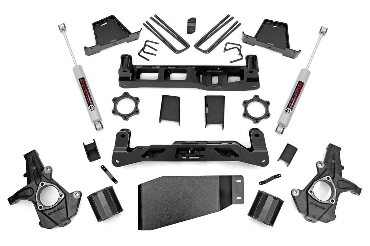 Rough Country 6 Inch Lift Kit for 2007-2013 Chevy Silverado & GMC Sierra 1500