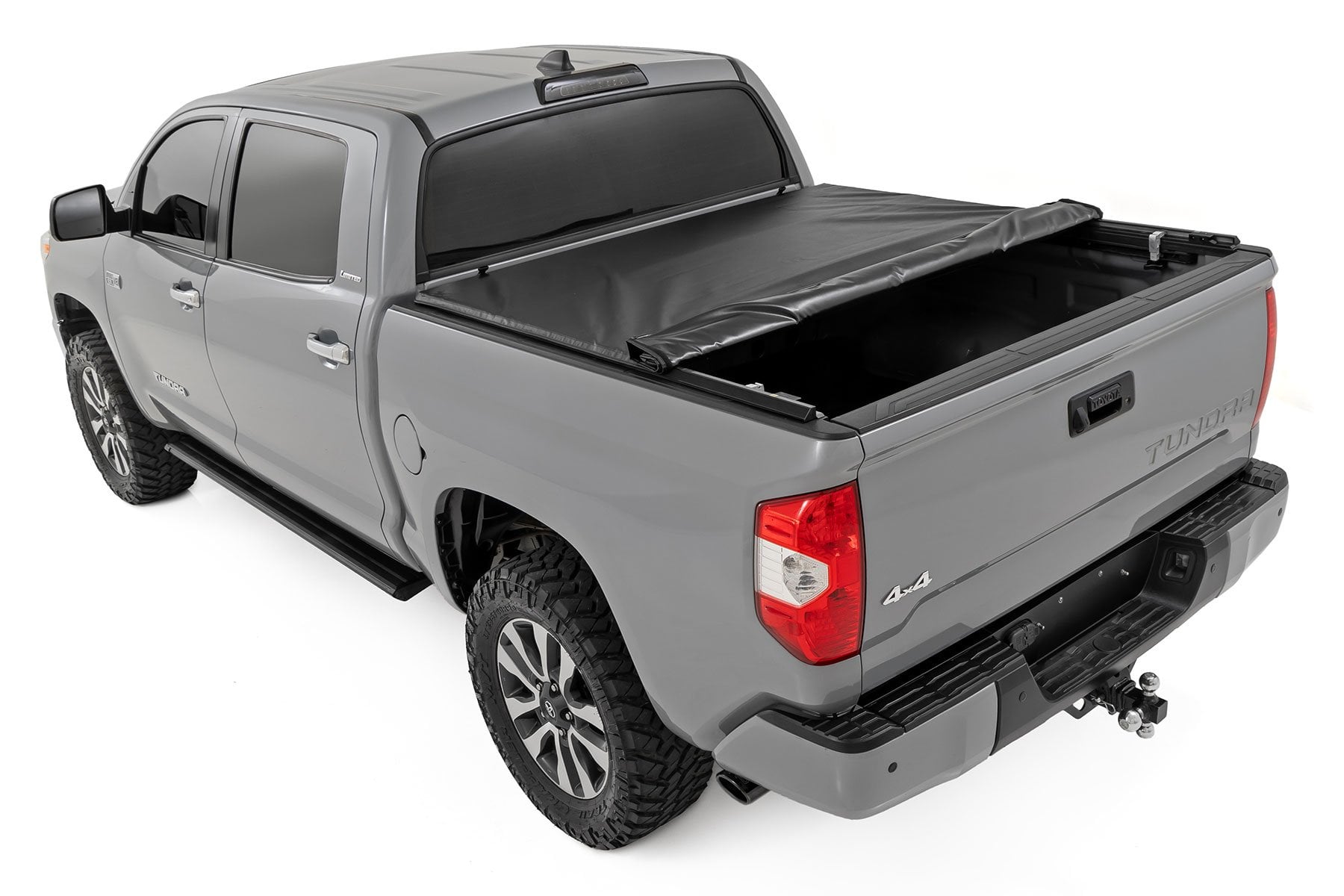 Rough Country Soft Roll Up Bed Cover for 2007-2021 Toyota Tundra