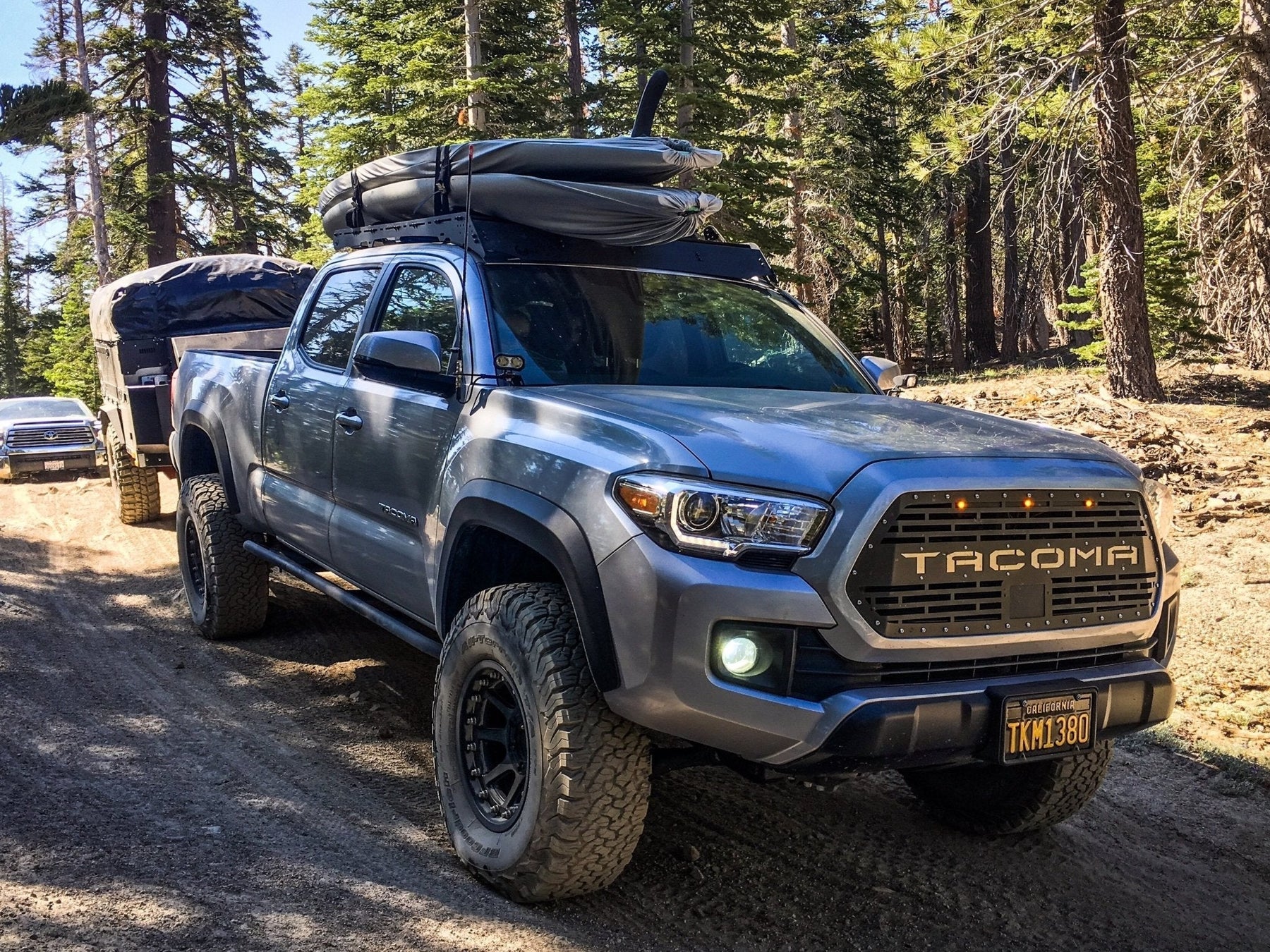Cali Raised Bolt On Trail Edition Rock Sliders For 2005-2023 Toyota Tacoma USA Made