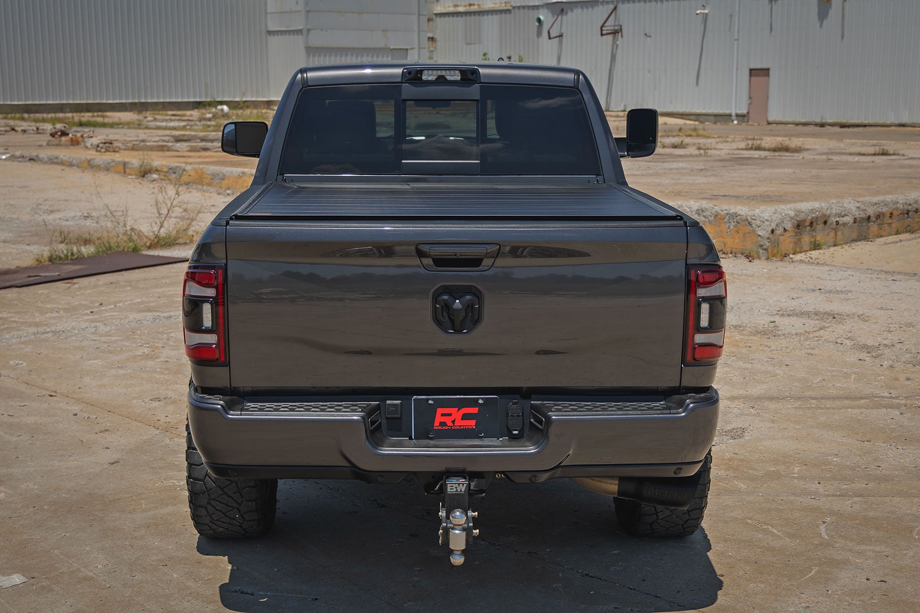 Rough Country Hard Roll Up Bed Cover for 2009-2026 Ram 1500 & 2500