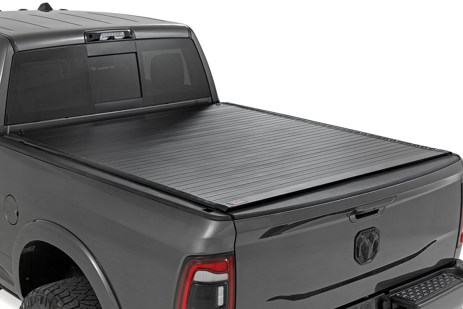 Rough Country Hard Roll Up Bed Cover for 2009-2026 Ram 1500 & 2500