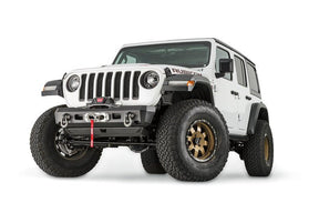 WARN Elite Stuby Front Bumper 18-26 Jeep Wrangler JL & Gladiator JT – Heavy-Duty 12,000 lb Rated