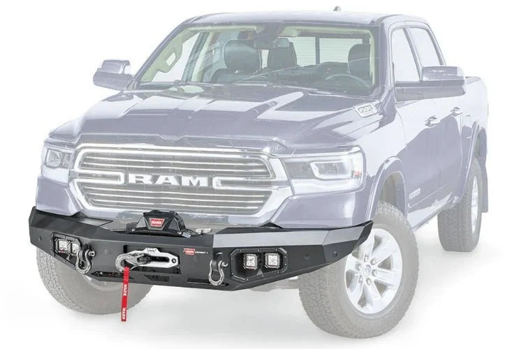 WARN Ascent Front Bumper for 2019–2025 Ram 1500 | Winch-Ready & Durable