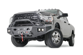 WARN Ascent Front Bumper | 2019-2025 Ram 2500 3500 4500 5500 | Winch Ready