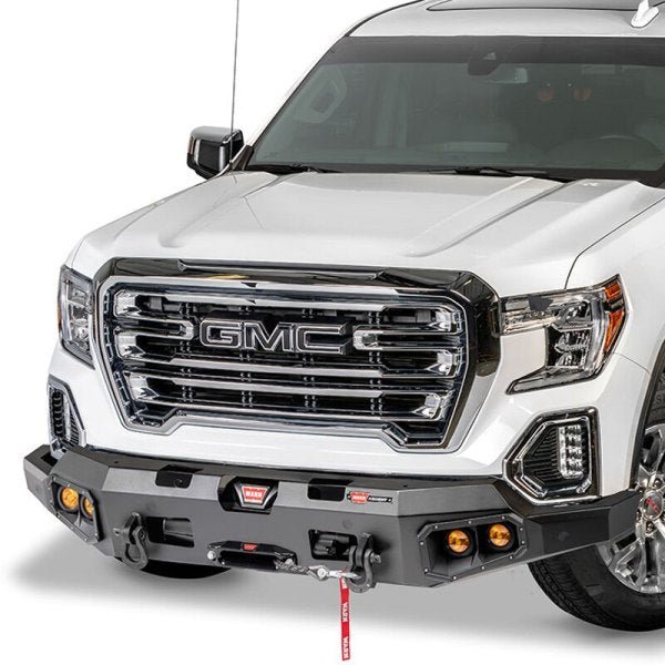 WARN Ascent Front Bumper | 2019–2022 GMC Sierra 1500 | Winch Ready