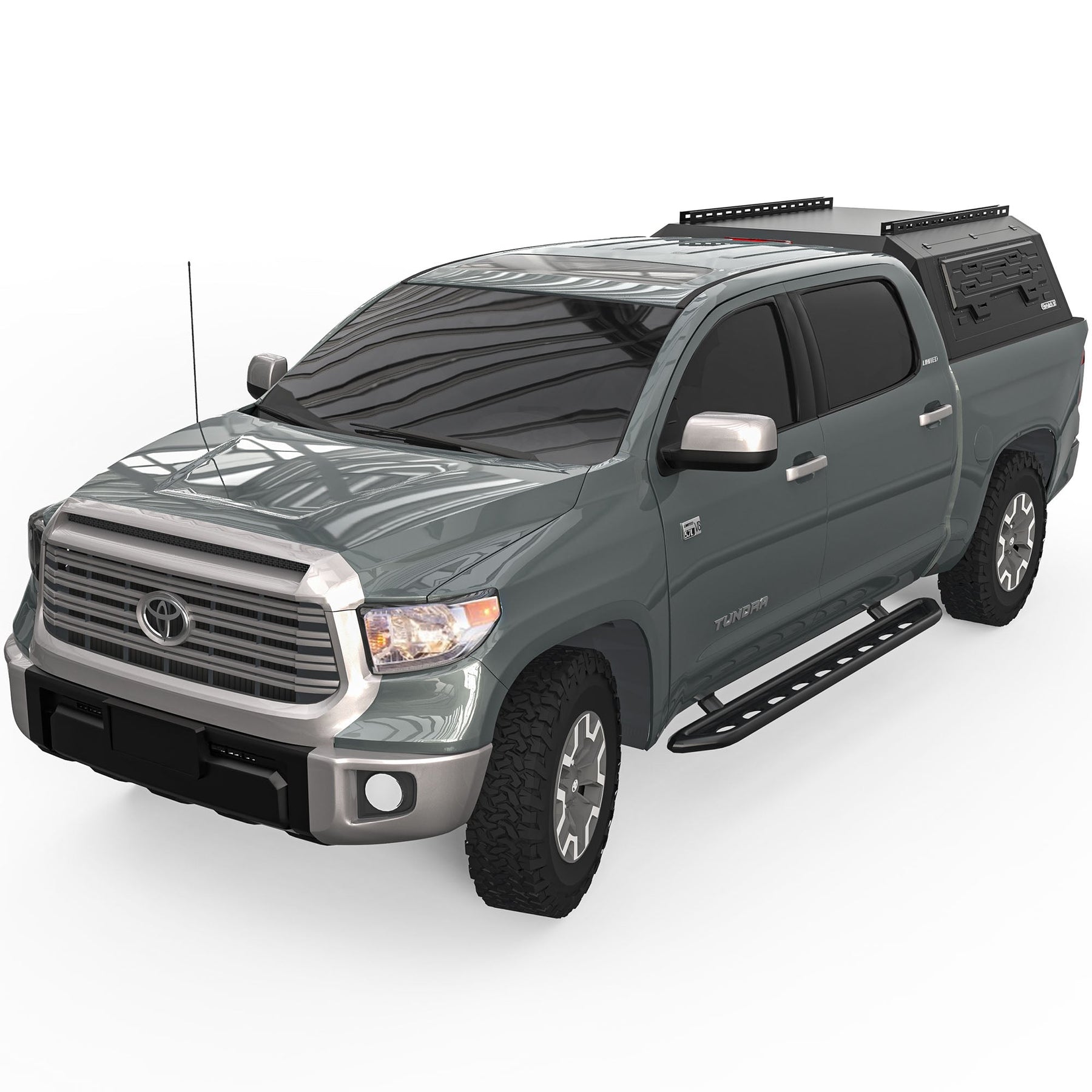 Openroad Aluminum Light Weight Modular Truck Cap for 2014-2021 Toyota Tundra 5.5ft Bed