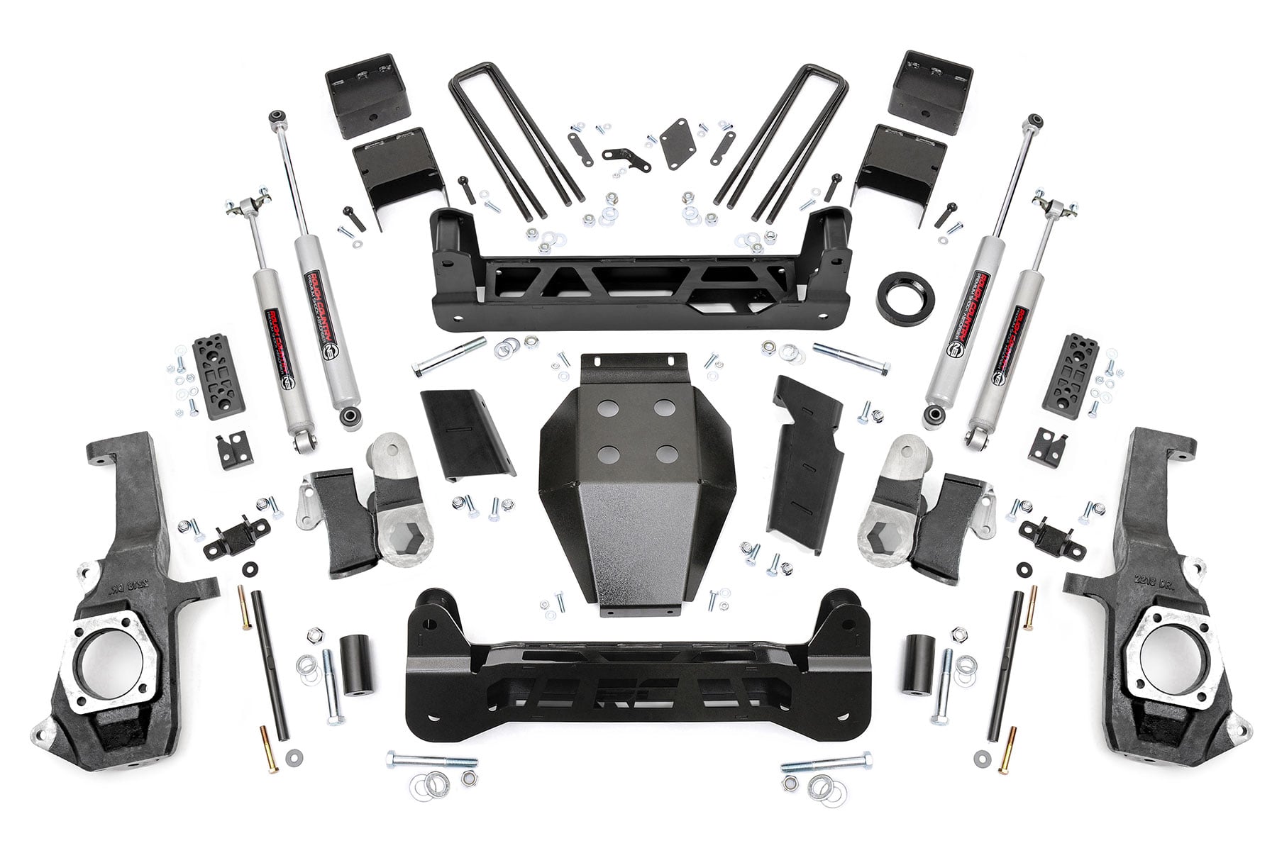 Rough Country 7.5 Inch Lift Kit for 2011-2019 Chevy/GMC 2500HD/3500HD