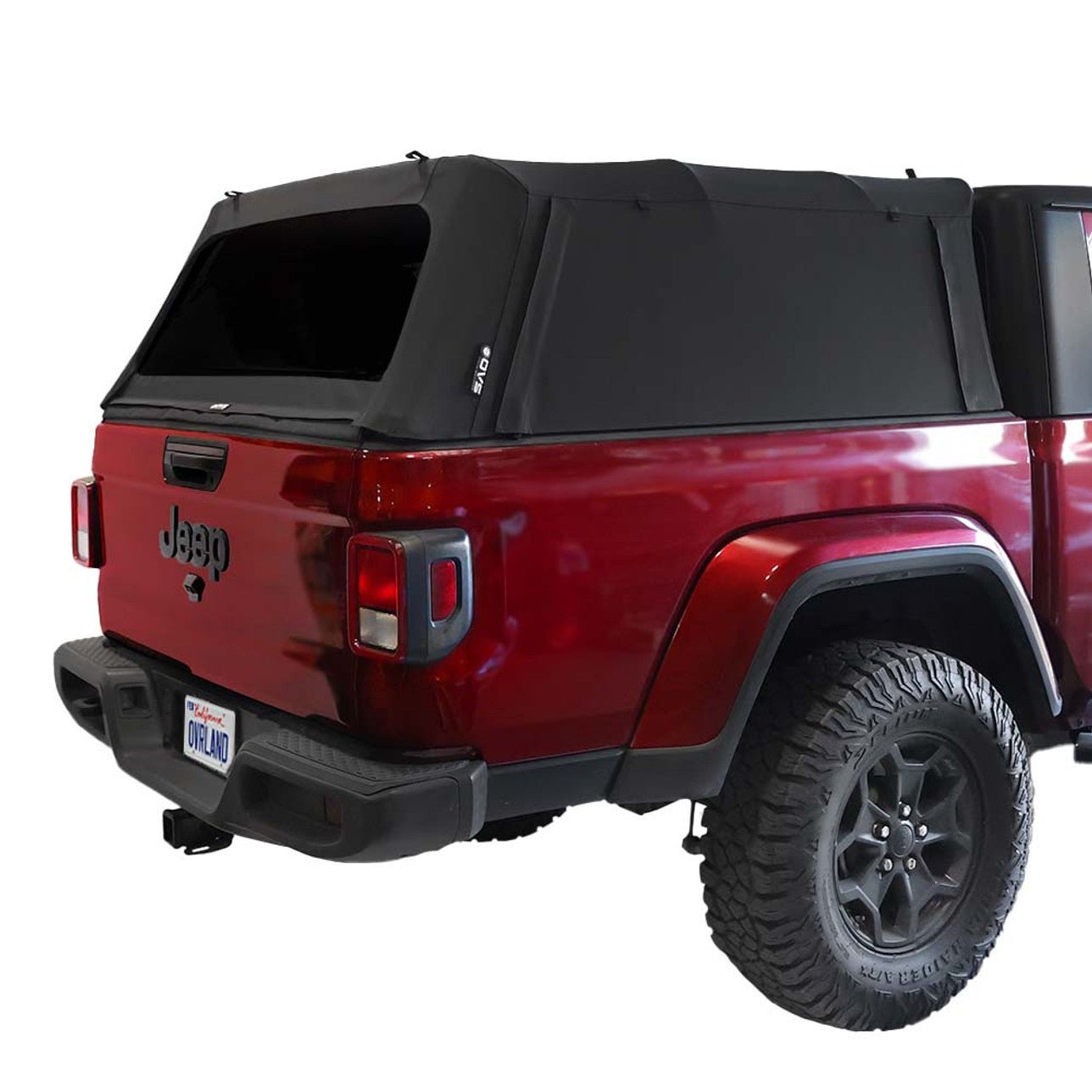 Explorer Soft Shell Foldable Bed Cap for 2020-2026 Jeep Gladiator JT | OVS Black Diamond