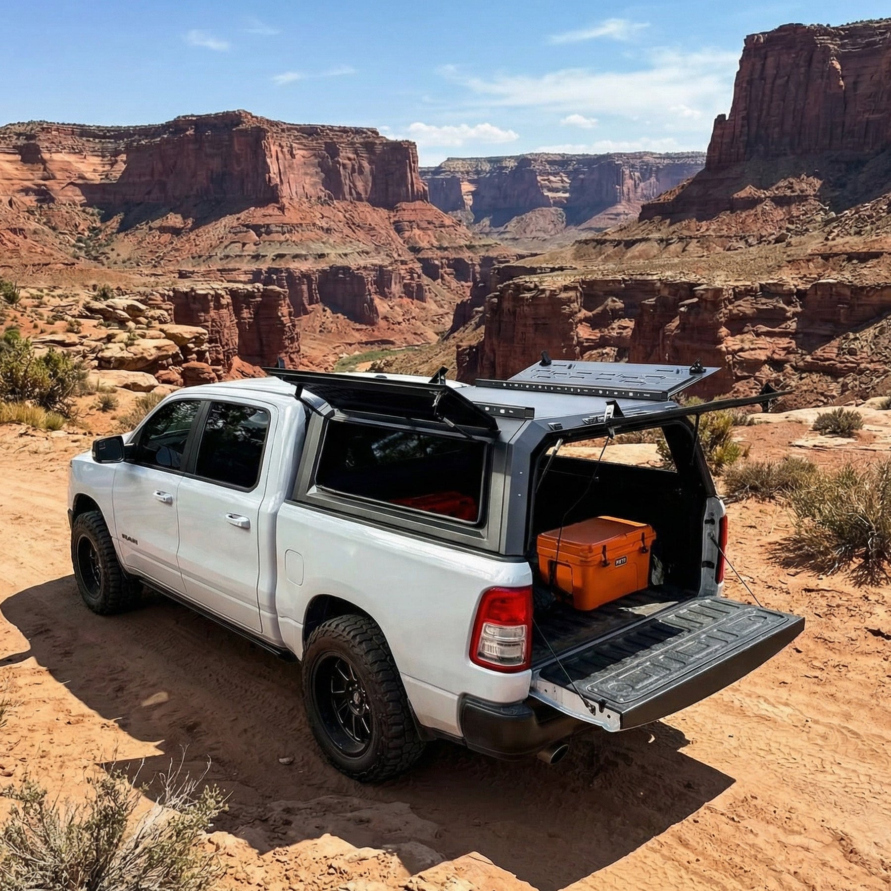 Openroad Aluminum Light Weight Modular Truck Cap for 2019-2026 Ram 1500 5.7ft Bed