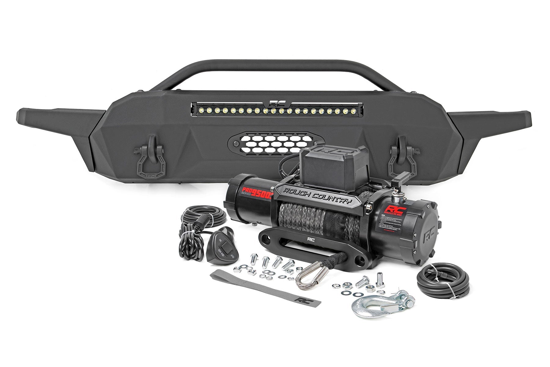 Rough Country Front Bumper for 2016-2023 Toyota Tacoma