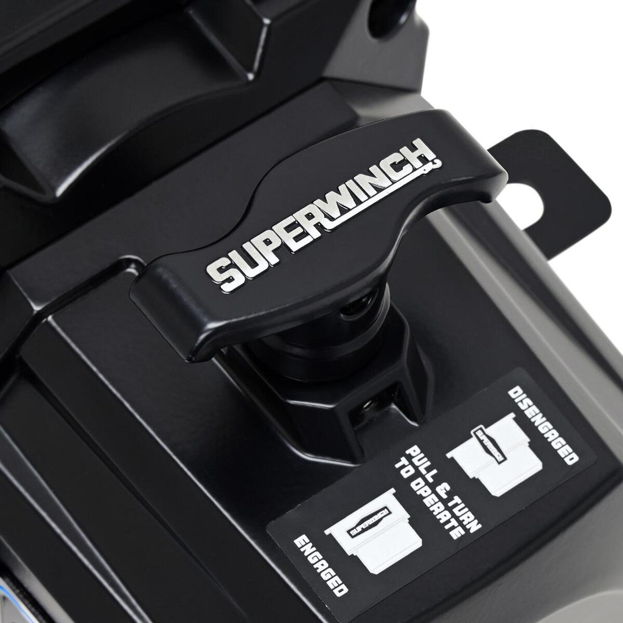 Superwinch SX12SR 12,000 lbs. Wireless Recovery Winch with LED- 80ft Synthetic Rope
