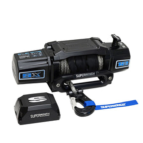 Superwinch SX12SR 12,000 lbs. Wireless Recovery Winch with LED- 80ft Synthetic Rope