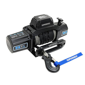 Superwinch SX12SR 12,000 lbs. Wireless Recovery Winch with LED- 80ft Synthetic Rope