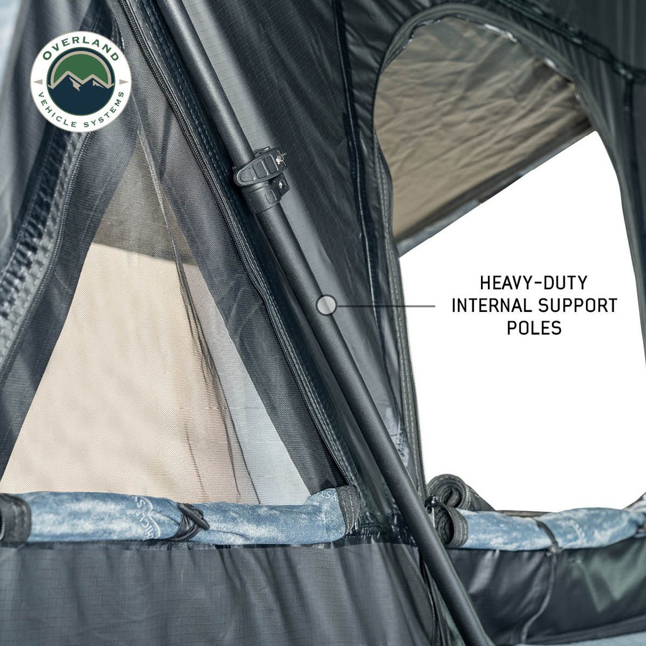 OVS 4 Season XD Series 4 Person Everest Aluminum Rooftop Tent & Insulation Kit