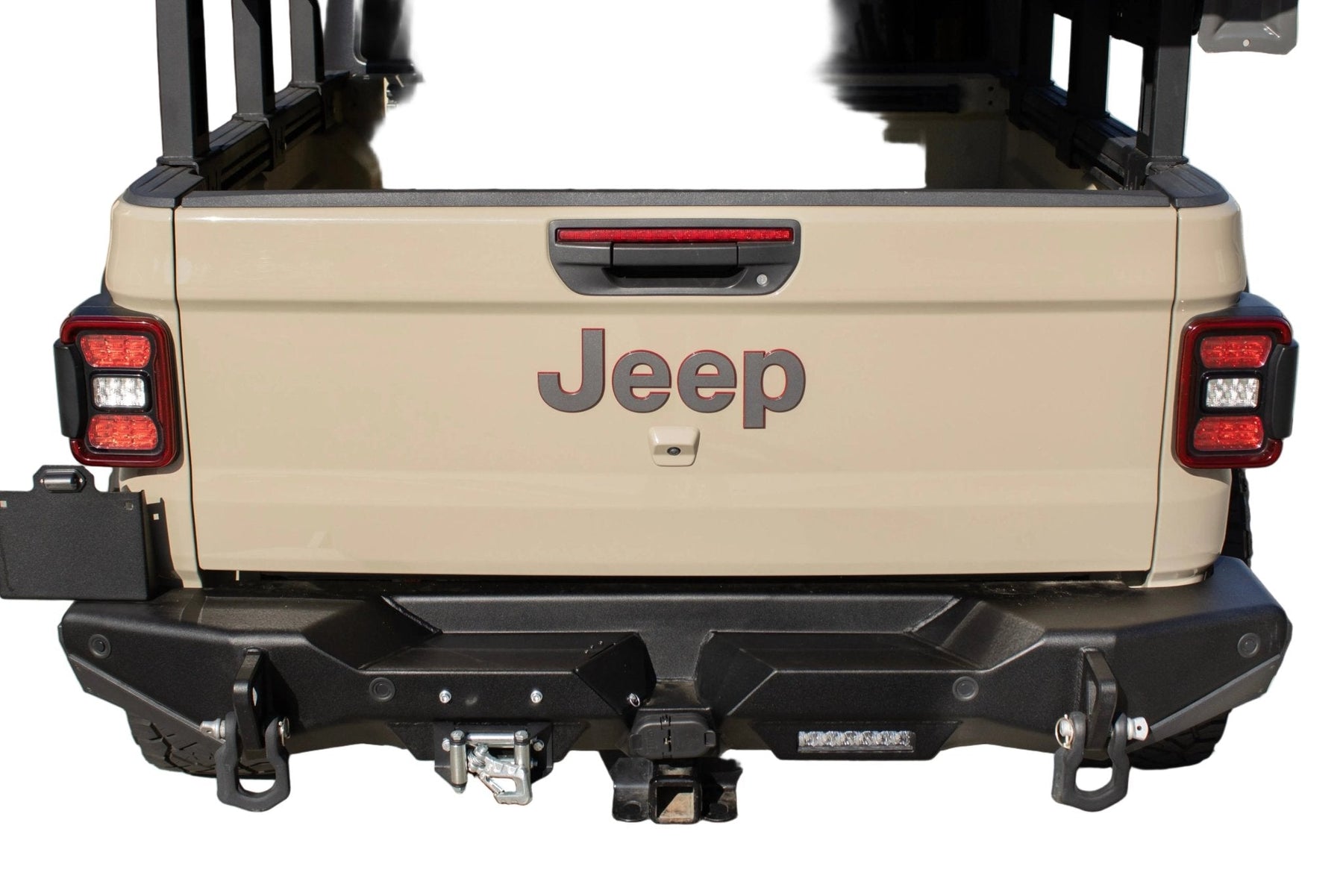Smittybuilt XRC Gen3 Rear Winch Bumper with Hitch for 2020+ Jeep Gladiator JT