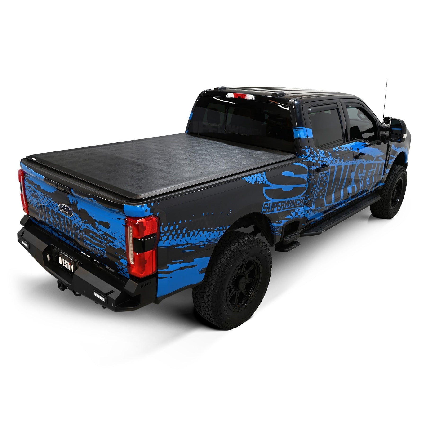 Low Profile Soft Roll up Tonneau cover for 2017-2026 Ford F-250 & F-350 Super Duty