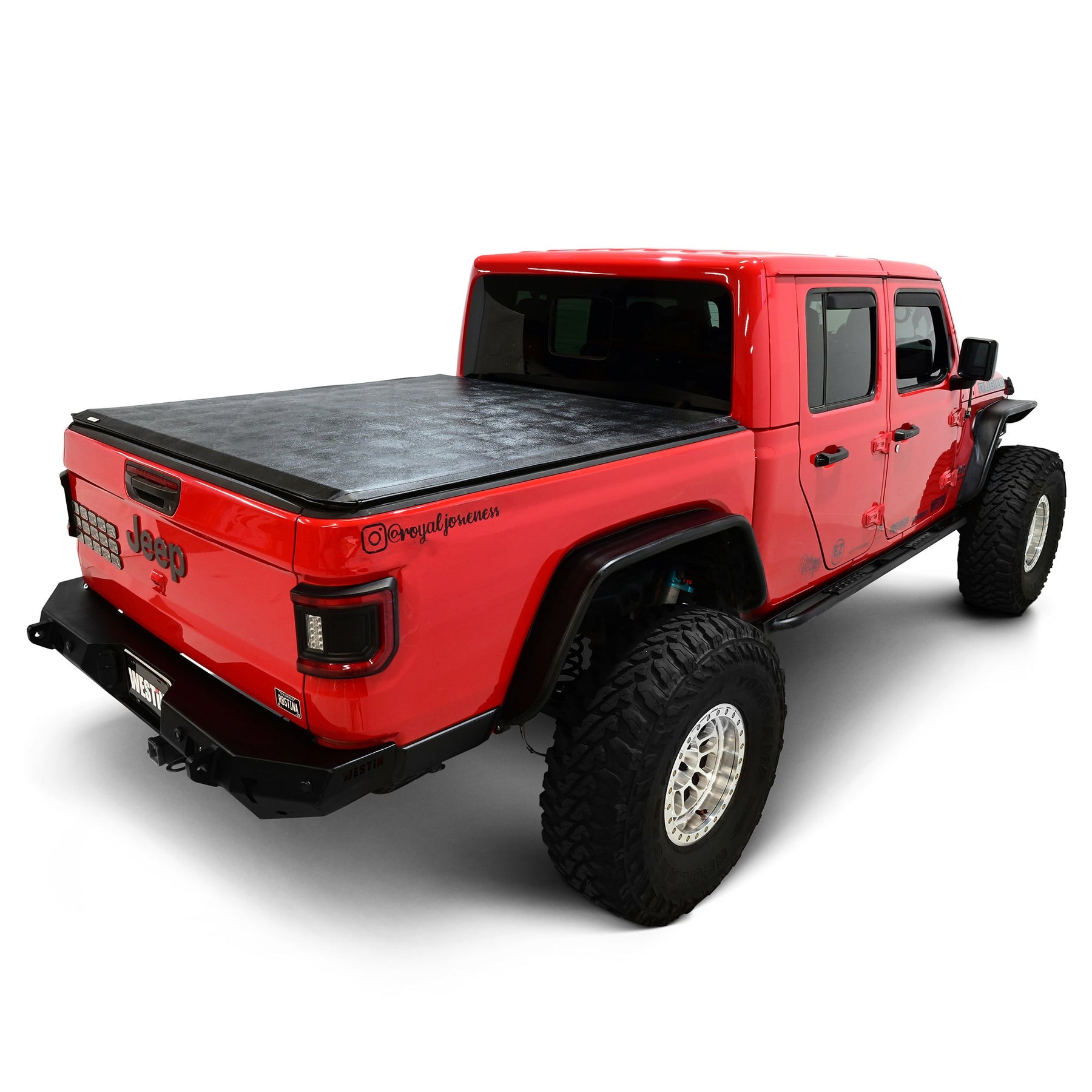 Low Profile Soft Roll up Tonneau cover for 2020-2026 Jeep Gladiator JT