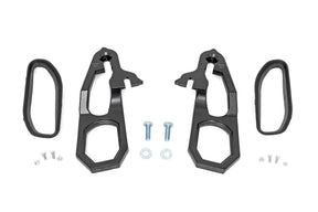 Rough Country Tow Hook Brackets & Bezel Combo for 2019-2021 Ram 1500