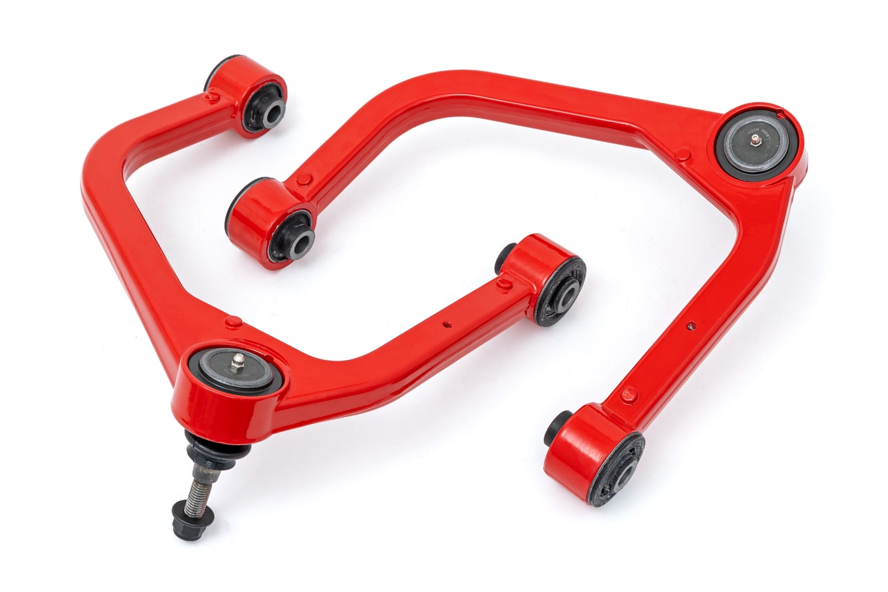 Rough Country Red Forged Upper Control Arms for 2019-2026 Chevy/GMC Sierra/Silverado 1500