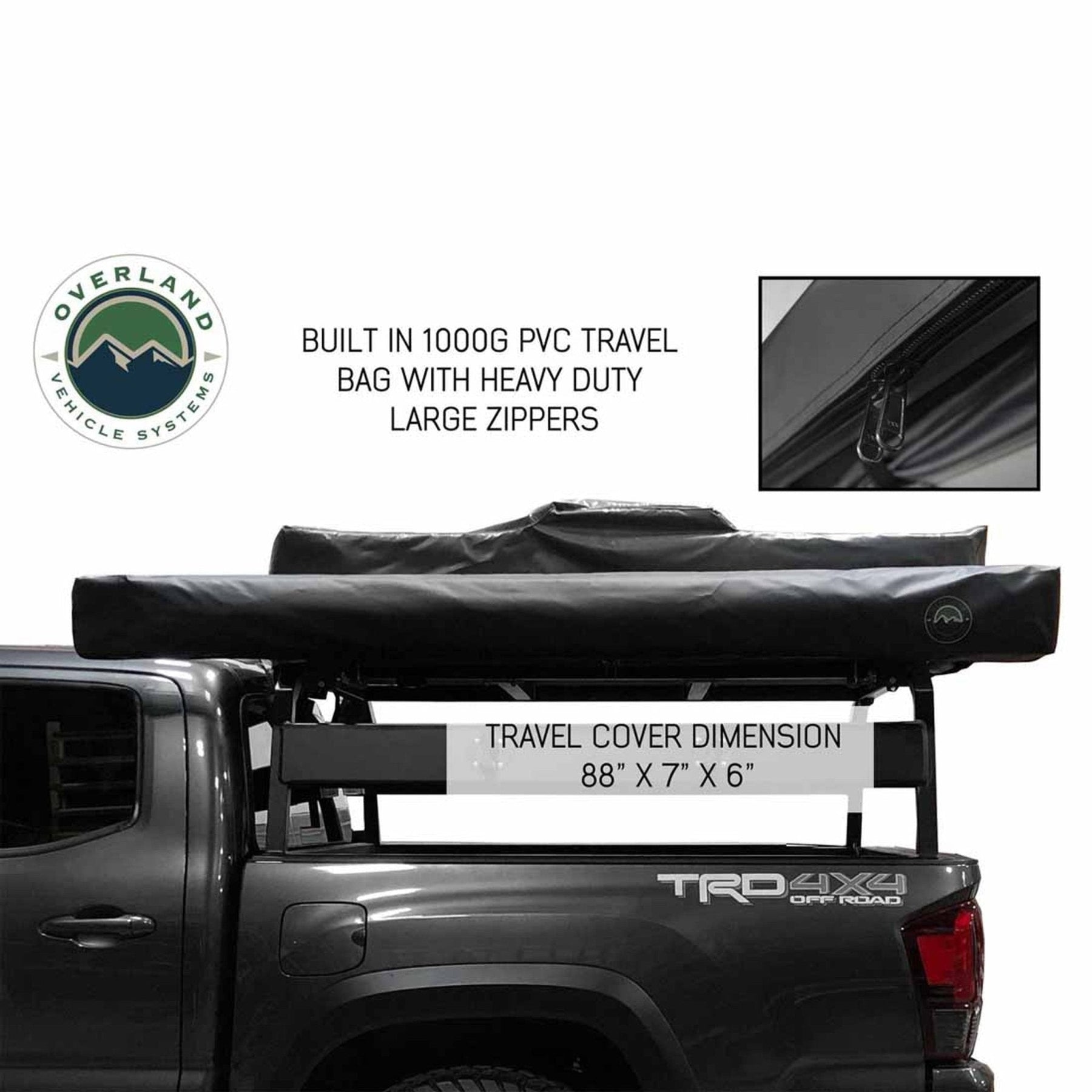 OVS Nomadic Complete 360 Degree Shade Awning with Bracket Kit - Recon Recovery