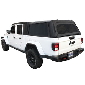 Explorer Soft Shell Foldable Bed Cap for 2020-2026 Jeep Gladiator JT | OVS Black Diamond