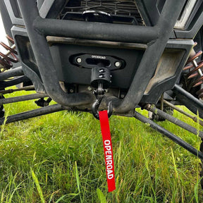 OPENROAD 4,500lbs 12V UTV SxS Wireless Electric Winch with Synthetic Rope - IP68 Rated