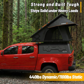 Openroad Aluminum Light Weight Modular Truck Cap for 2015-2022 GM Colorado & Canyon 5ft Bed