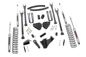 Rough Country 6 Inch Lift Kit with N3 Shocks for 2005-2007 Ford F-250 & F-350 Gas