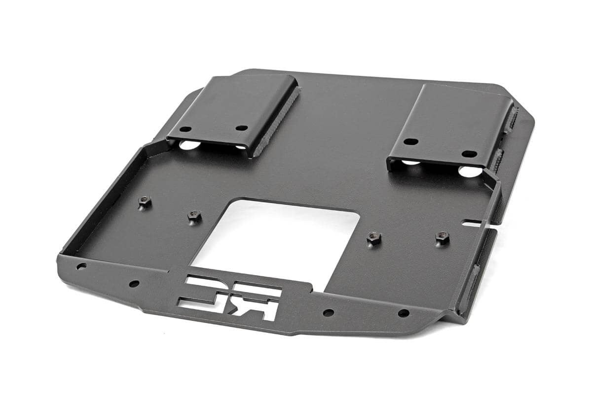 Rough Country Tire Carrier Relocation Plate for 2018-2026 Jeep Wrangler JL/Wrangler Unlimited