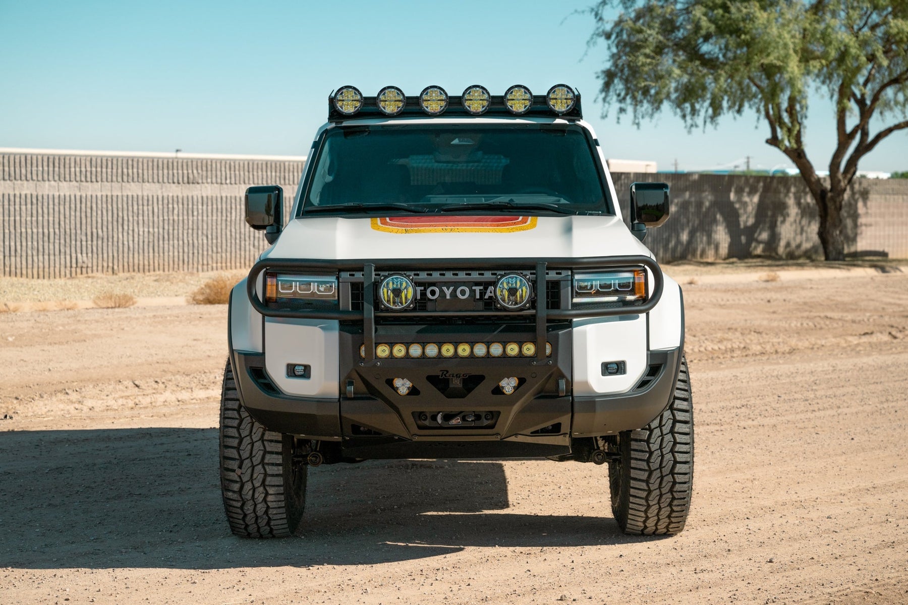Rago Fabrication Brush Guard For 2024-2026 Toyota Land Cruiser - Recon Recovery