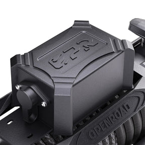 OPENROAD 12,000lbs Wireless Electric Winch with Synthetic Rope - IP68 Rated