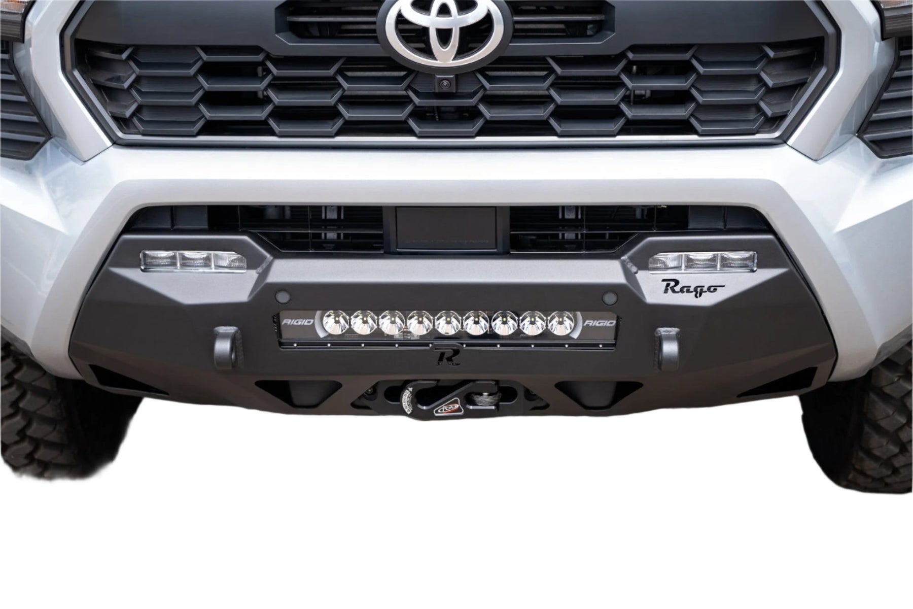 Rago Fabrication Center Mount Winch Bumper for 2024-2026 Toyota Tacoma - Recon Recovery