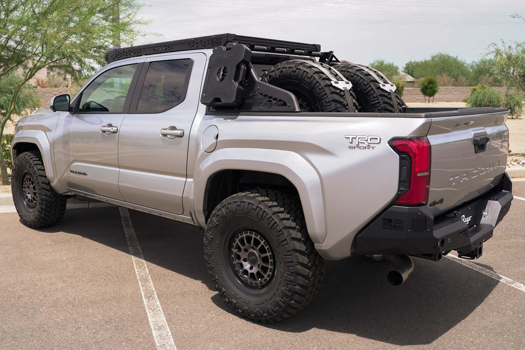Rago Fabrication  Motorized Chase Rack for 2024-2026 Toyota Tacoma - Recon Recovery