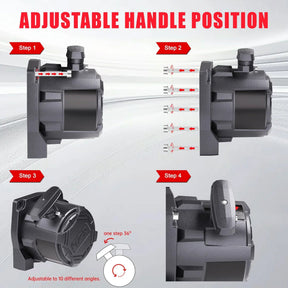 OPENROAD 12,000lbs Wireless Electric Winch with Synthetic Rope - IP68 Rated