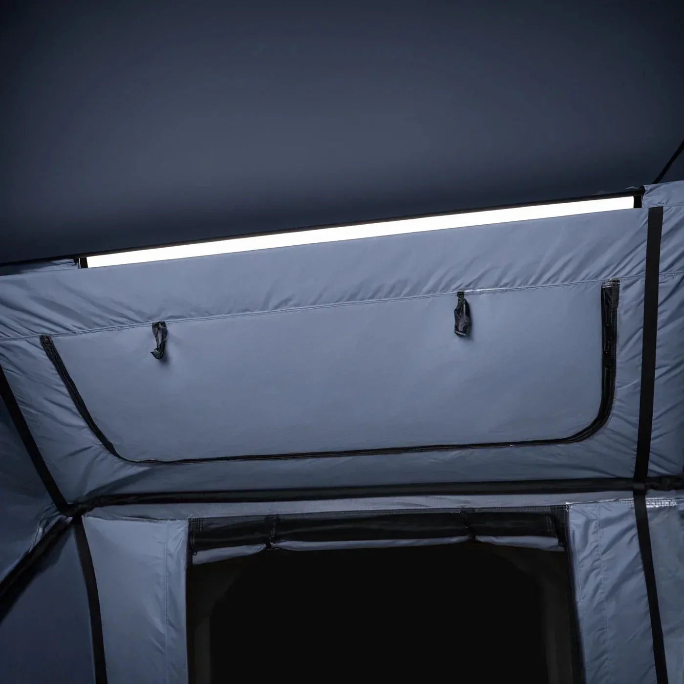 Openroad Soft Shell 2-3 People Rooftop Tent with Built in LED lights - 4 Season