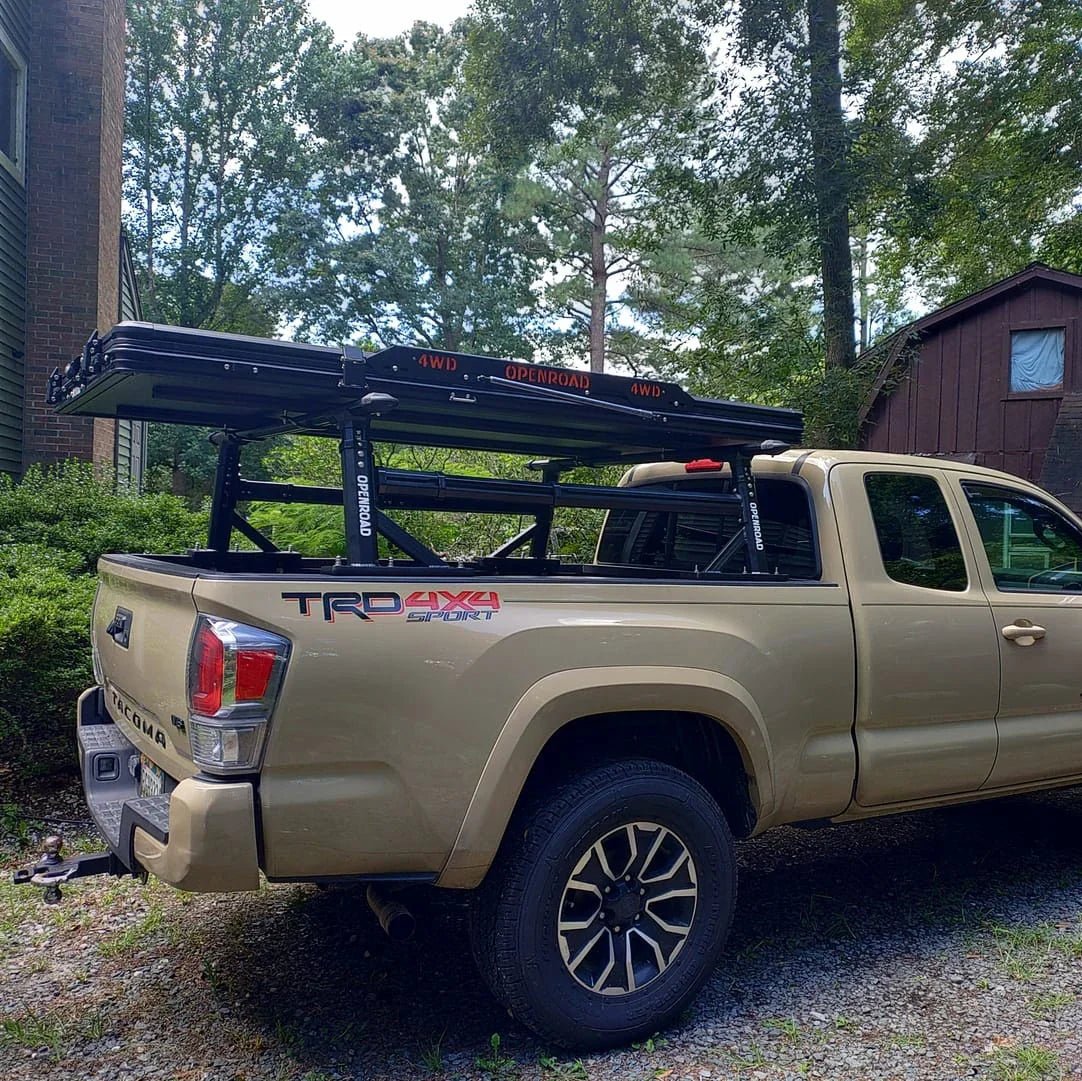 OPENROAD Adjustable Truck Bed Rack | Heavy-Duty Overland Rack System