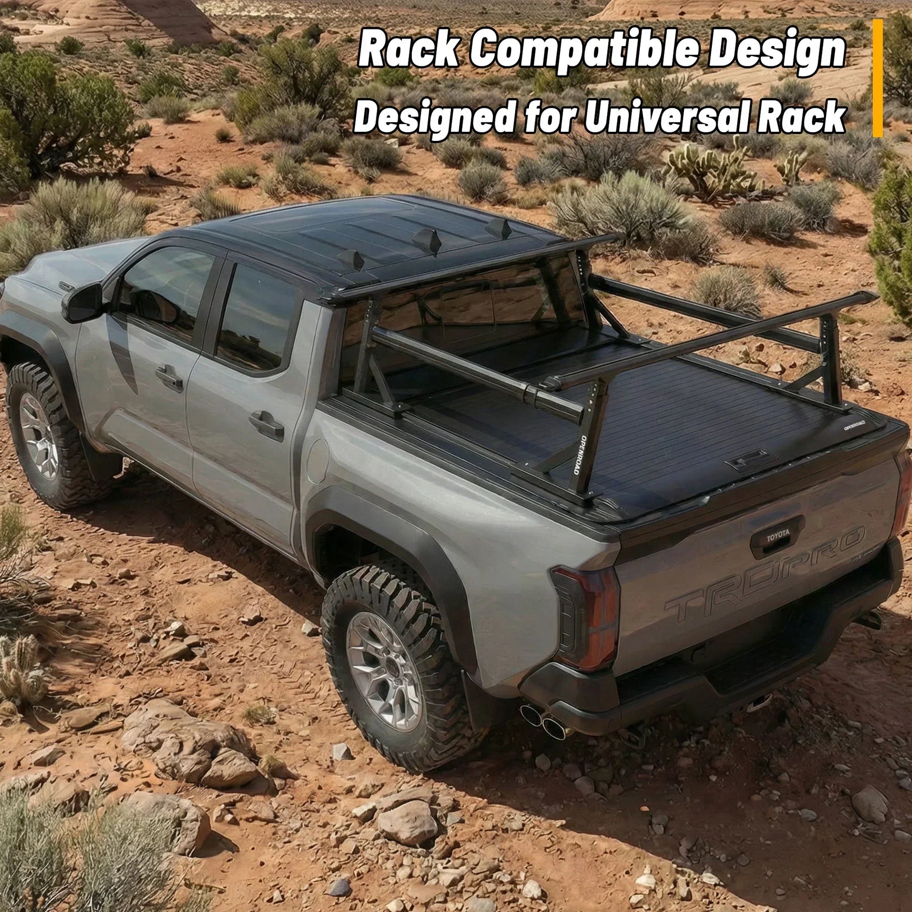 Openroad Aluminum Retractable Tonneau Bed Cover for 2019-2026 Silverado & Sierra 1500
