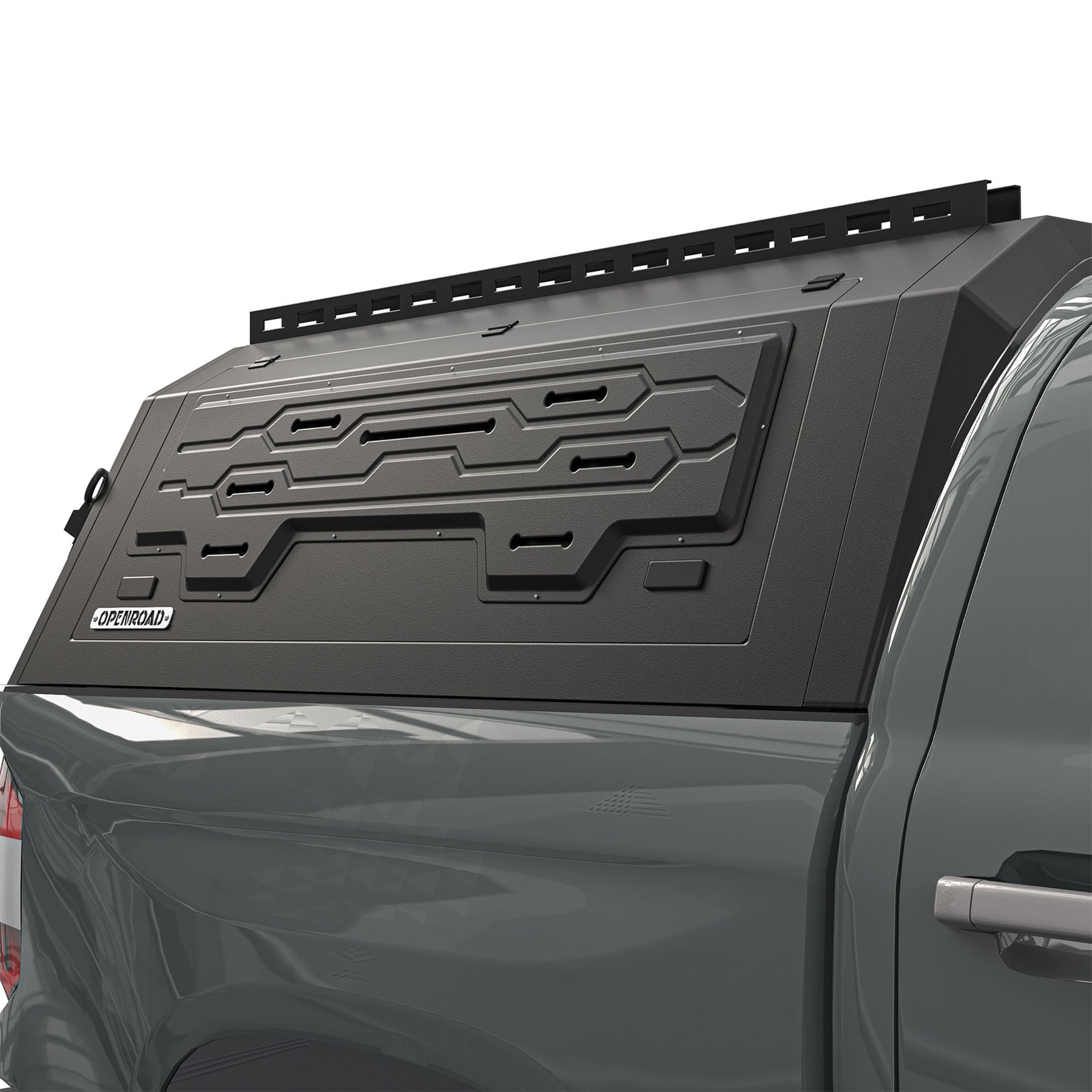 Openroad Aluminum Light Weight Modular Truck Cap for 2014-2021 Toyota Tundra 5.5ft Bed