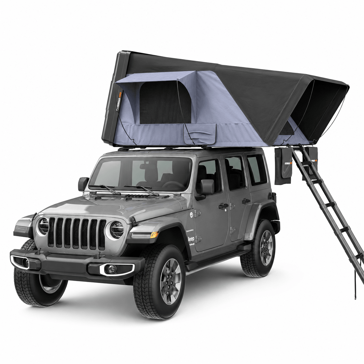 OPENROAD FlowRoof Side-Open Hard Shell 3 Person Rooftop Tent