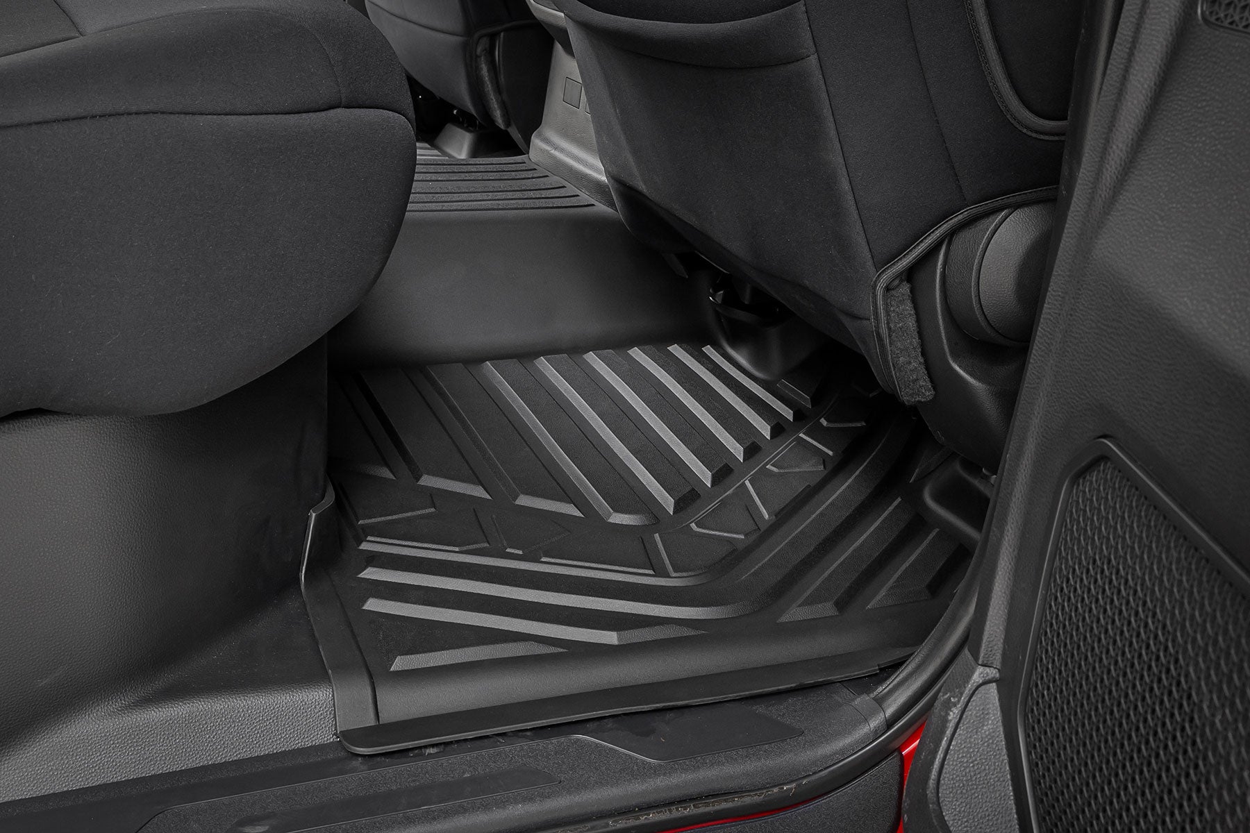 Rough Country Flex-Fit Floor Mats for 2022-2026 Toyota Tundra