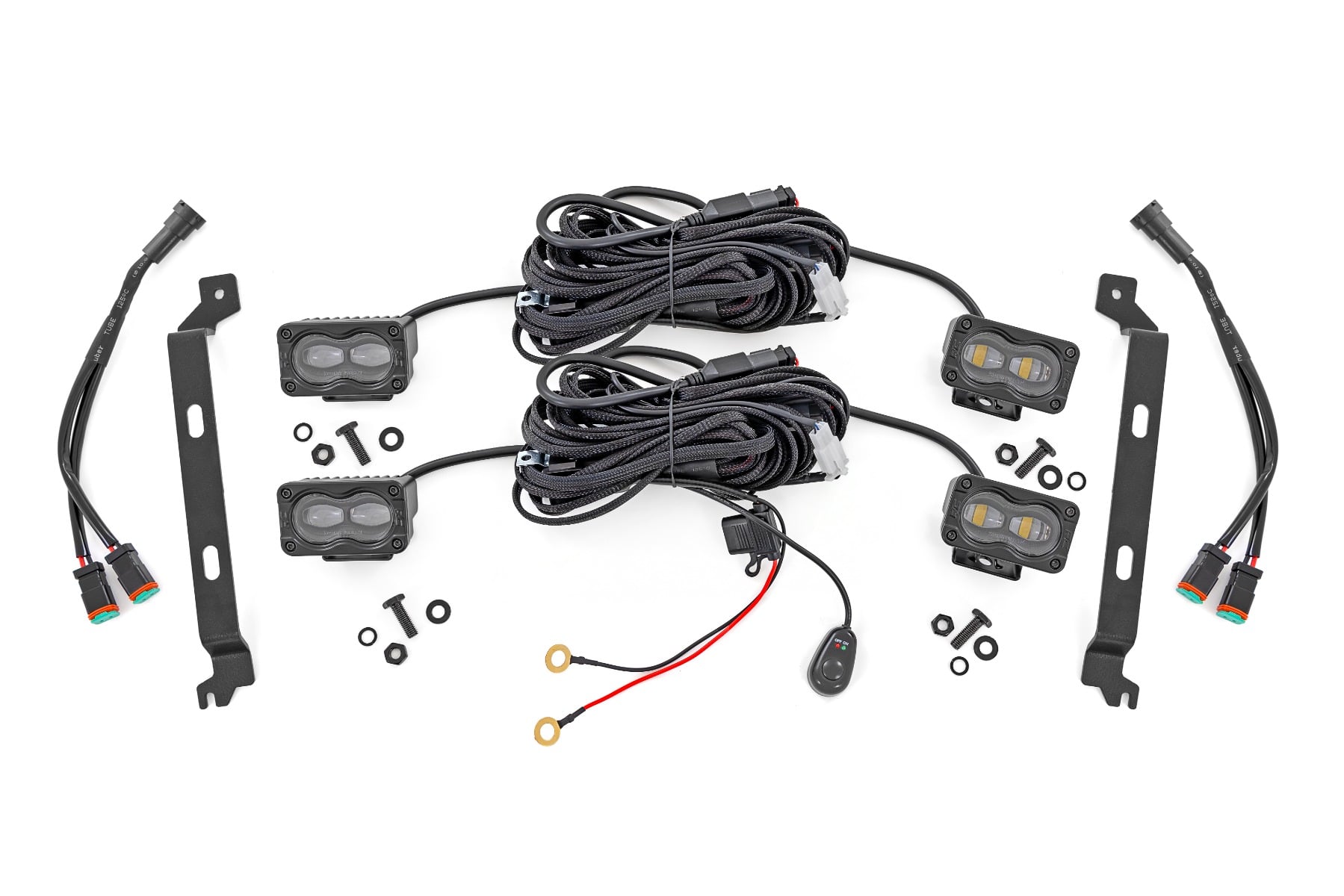 Rough Country LED Fog Light Kit for 2024-2026 Toyota Tacoma
